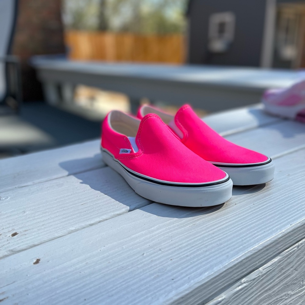 Vans womens slip on like new condition size 8